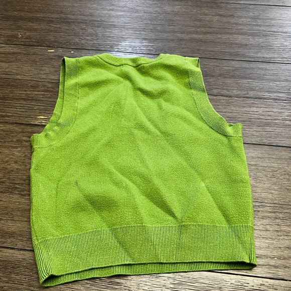 Forever 21 Los Angeles Cropped Sweater Vest Size S - Picture 3 of 3